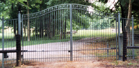 ornamental iron gate