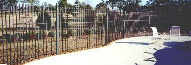wrought iron fence