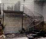 free standing curved stairway