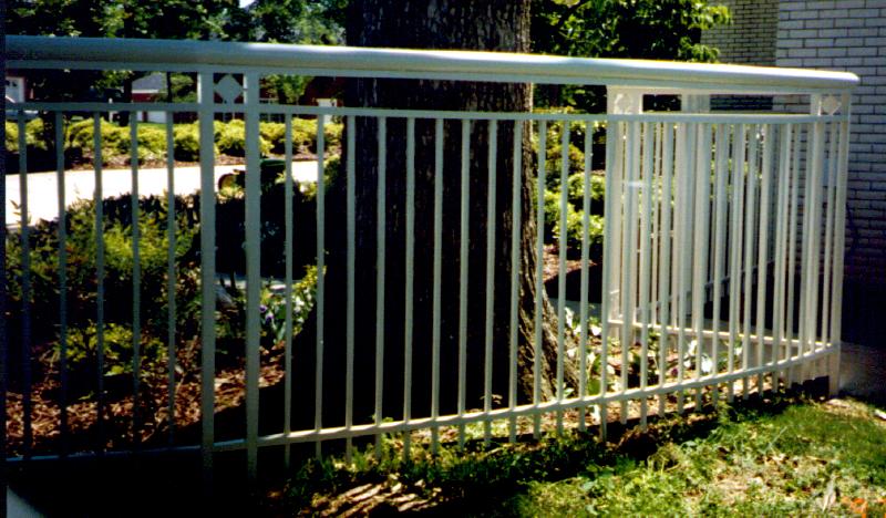 curved aluminum fencing aluminum fence om radius