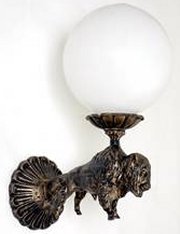 bison lamp