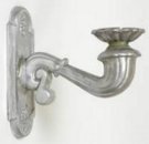 victorian sconce with rectangle back