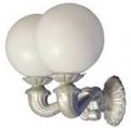 cast aluminum double lamp