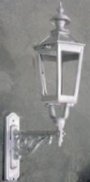 cast aluminum camden design lights
