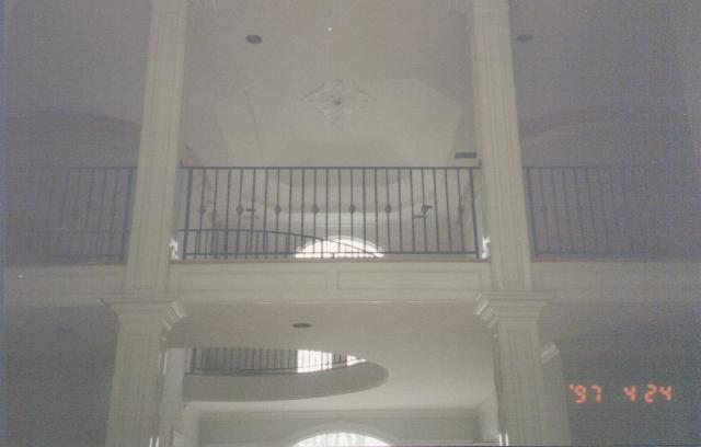 wrought iron railings