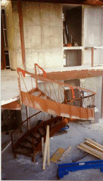 curved stairway