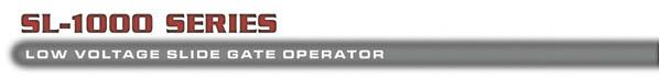 slide gate operator
