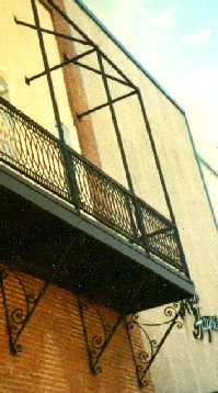 hand forged wrought iron brackets