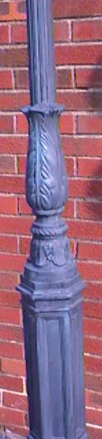 street lamp post base