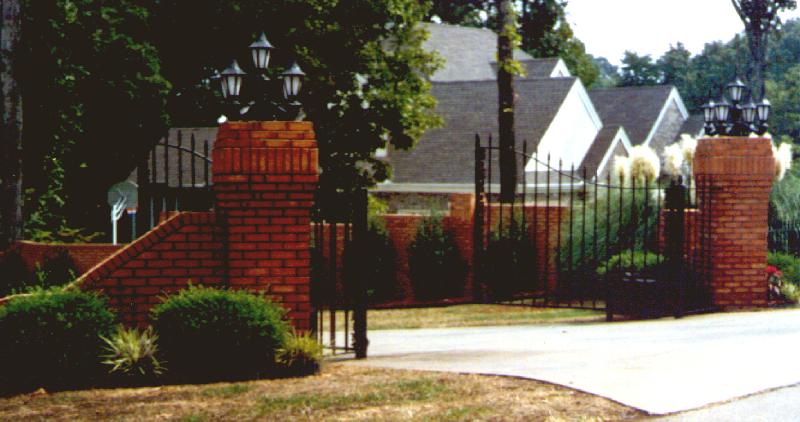 ornamental iron gate