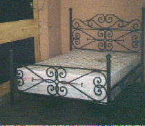 ornamental iron bed