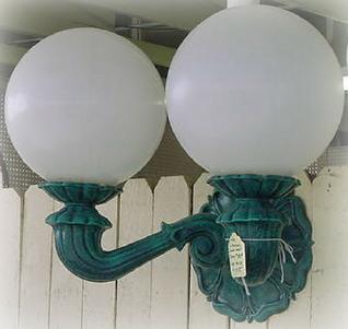 victorian twin lamp