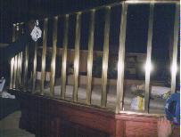 brass railing