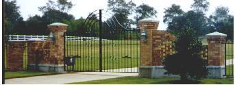 wrought iron gate