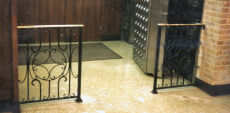 forged iron railings