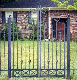 aluminum gates