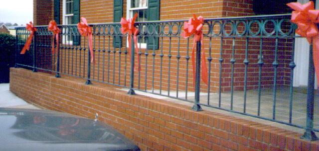 wrought iron railing