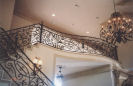 hand forged interior rail