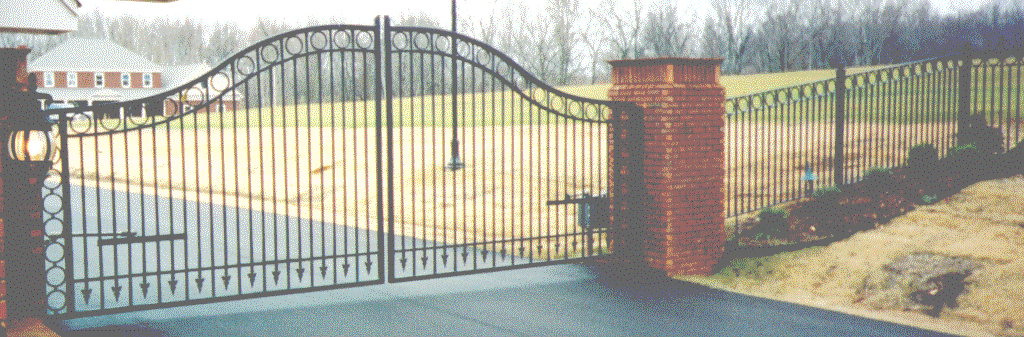 wrought iron gates