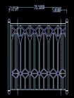 cad drawings of custom railing