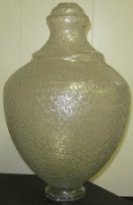 small acorn lamp post globe