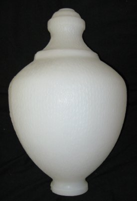 polyethelene street lamp globe