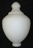 17 inch polyethylene acorn globe for lamp posts