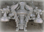 gargoyle lamp post top