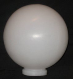 10 Inch Round Lamp Post Replacement Globe, Lamp Post Globes 10 Inch